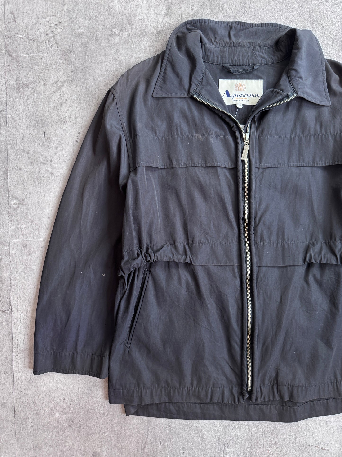 Aquascutum Convertible Full Zip Harrington / Drawcord Bag