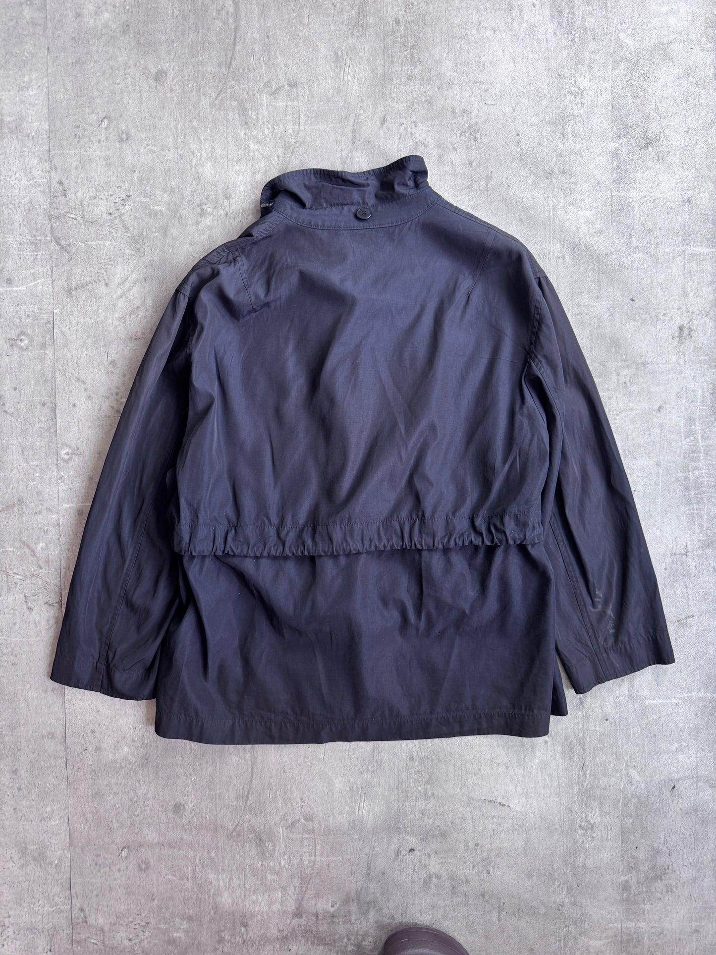 Aquascutum Convertible Full Zip Harrington / Drawcord Bag