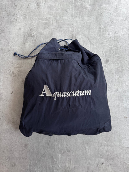 Aquascutum Convertible Full Zip Harrington / Drawcord Bag