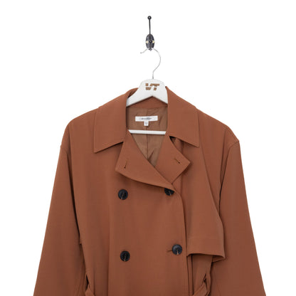 Moussy Burnt Orange Trench Coat