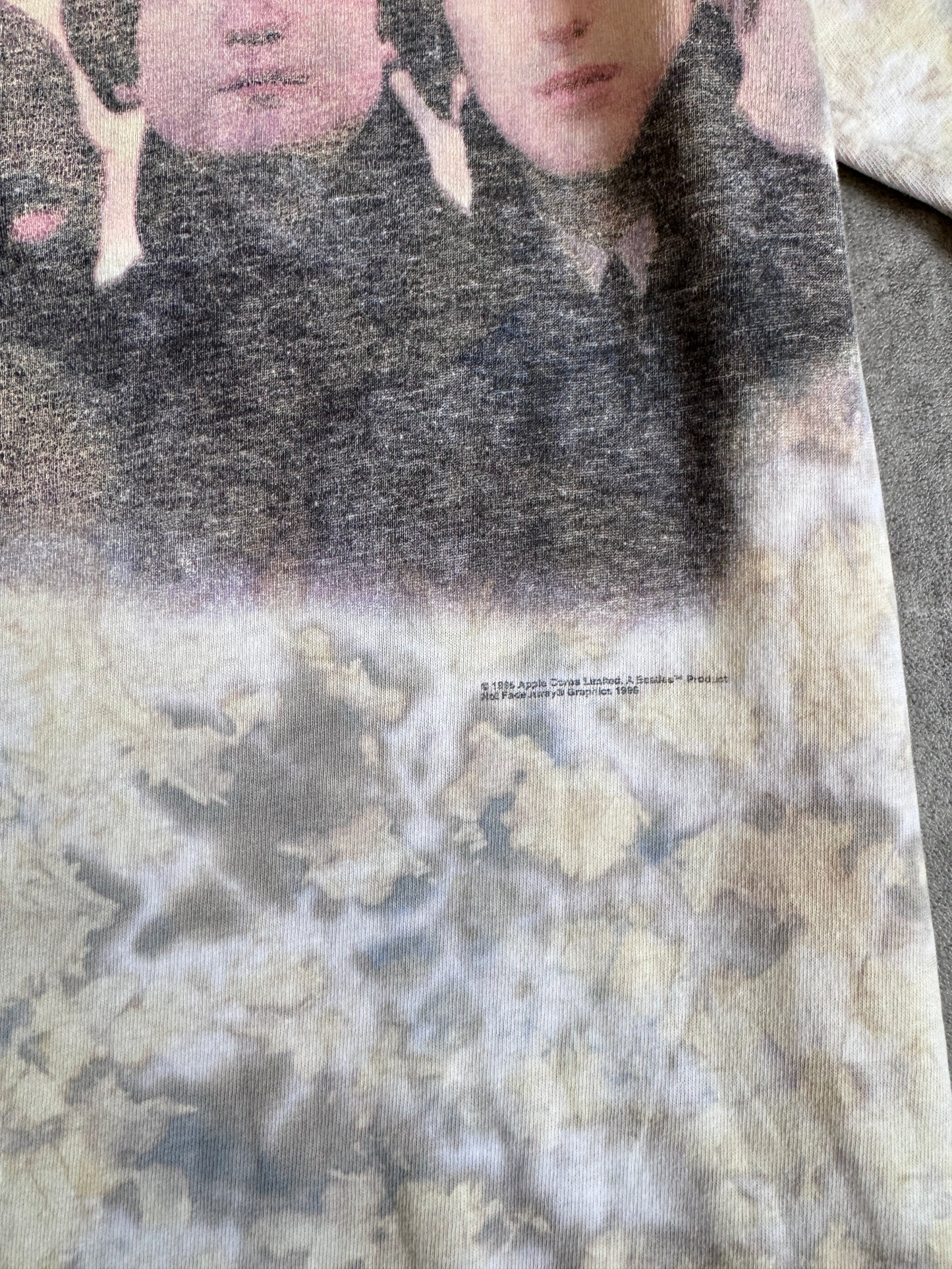1996 The Beatles Anthology Tie Die Distressed Single Stitch Graphic Tee