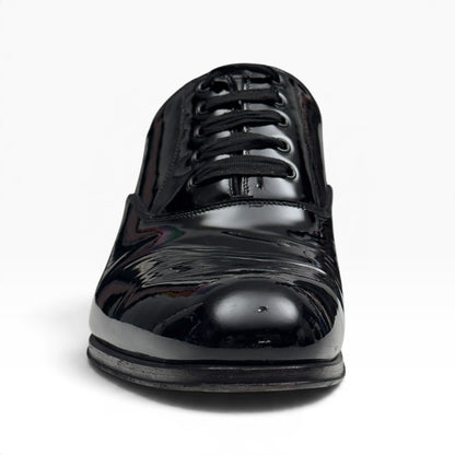 TOM FORD EDGAR PATENT LEATHER OXFORD SHOE BLACK 42 / UK8 | UK 8, Black