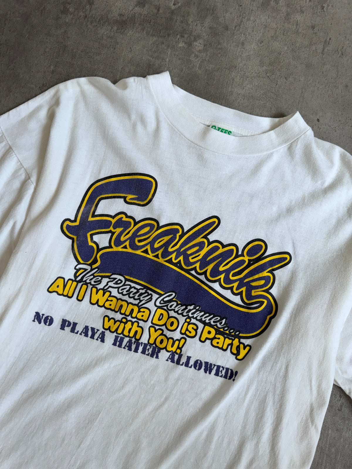 1998 Atlanta Freaknik Festival Single Stitch Graphic Tee | Large, Red