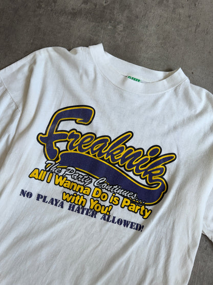 1998 Atlanta Freaknik Festival Single Stitch Graphic Tee | Large, Red
