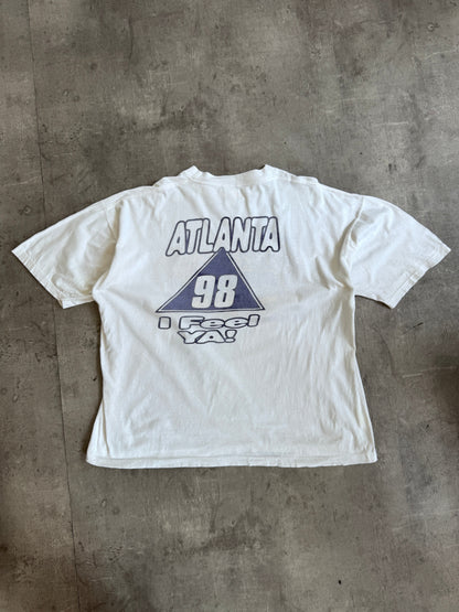 1998 Atlanta Freaknik Festival Single Stitch Graphic Tee | Large, Red