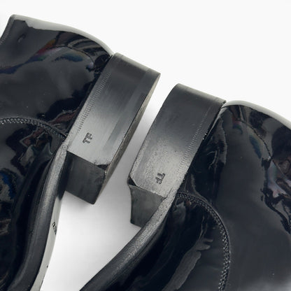 TOM FORD EDGAR PATENT LEATHER OXFORD SHOE BLACK 42 / UK8 | UK 8, Black
