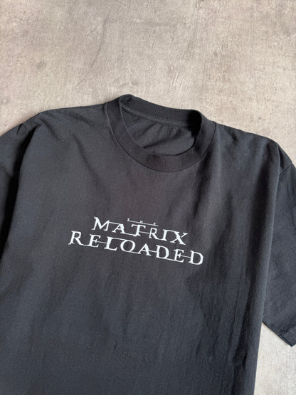 2003 The Matrix Reloaded Movie Promo Graphic Tee