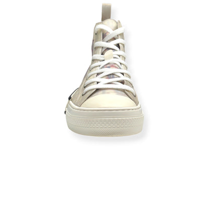 DIOR B23 OBLIQUE HIGH-TOP SNEAKER MULTICOLOURED 40 / UK6 | UK 6, Red