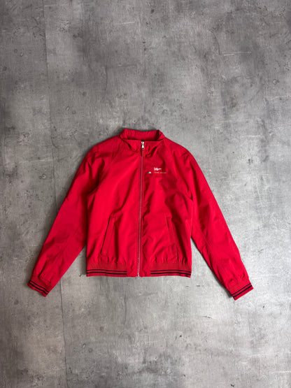 Prada Luna Rossa Red Nylon Bomber Jacket