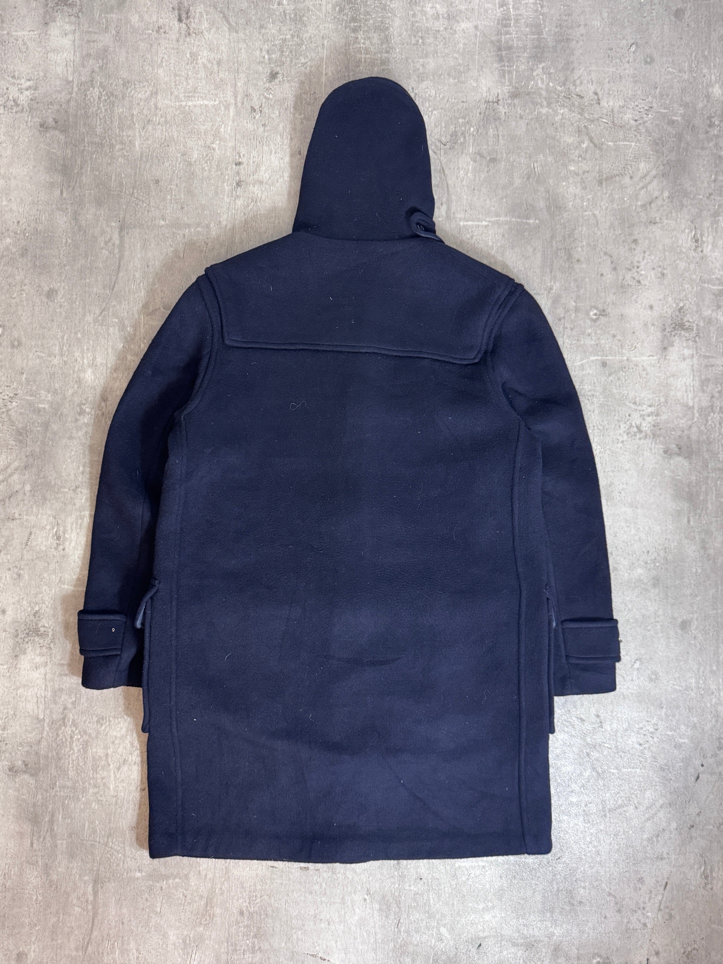 Burberry Hooded Lana Wool Duffle Coat