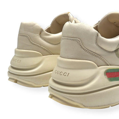 GUCCI RHYTON VINTAGE LOGO SNEAKER ECRU UK10 | UK 10, Ecru