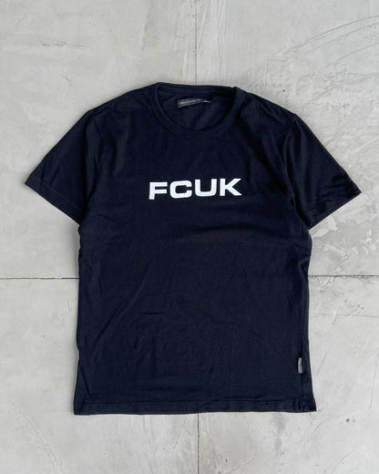 FCUK 2000'S BLACK TEE - M | Medium, Black