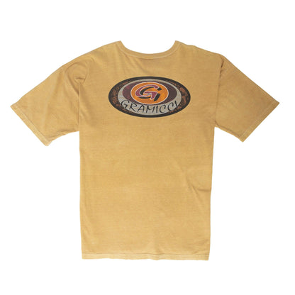 Gramicci Mustard Spellout Tee - Known Source