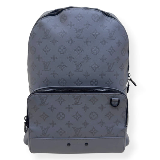 LOUIS VUITTON SHADOW MONOGRAM BACKPACK ANTHRACITE GREY PM | O/S, Grey