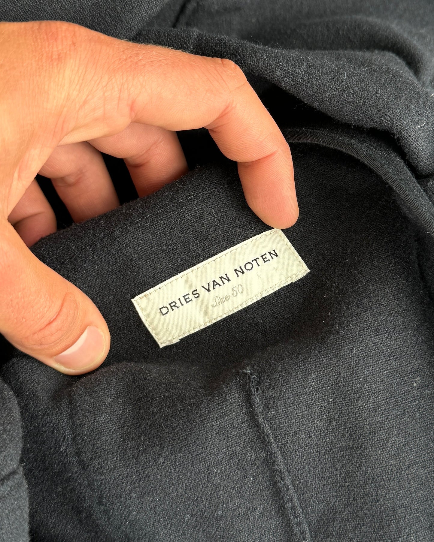 Dries Van Noten Wool Military Jacket