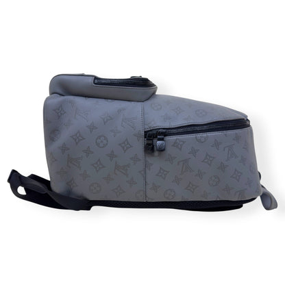 LOUIS VUITTON SHADOW MONOGRAM BACKPACK ANTHRACITE GREY PM | O/S, Grey
