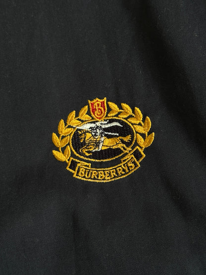 Burberry Navy Nova Lined Badge Logo Box Work Jacket