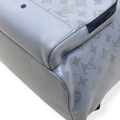 LOUIS VUITTON SHADOW MONOGRAM BACKPACK ANTHRACITE GREY PM | O/S, Grey