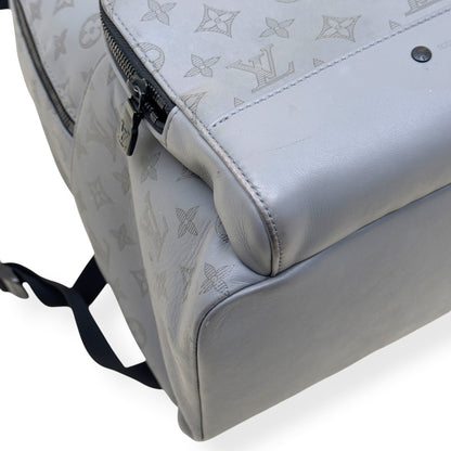 LOUIS VUITTON SHADOW MONOGRAM BACKPACK ANTHRACITE GREY PM | O/S, Grey