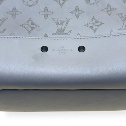 LOUIS VUITTON SHADOW MONOGRAM BACKPACK ANTHRACITE GREY PM | O/S, Grey