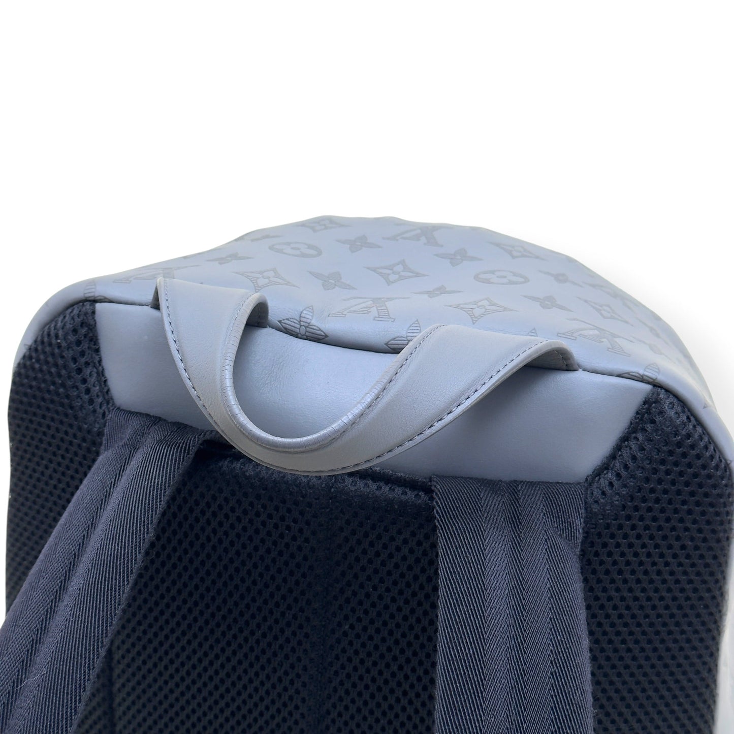 LOUIS VUITTON SHADOW MONOGRAM BACKPACK ANTHRACITE GREY PM | O/S, Grey