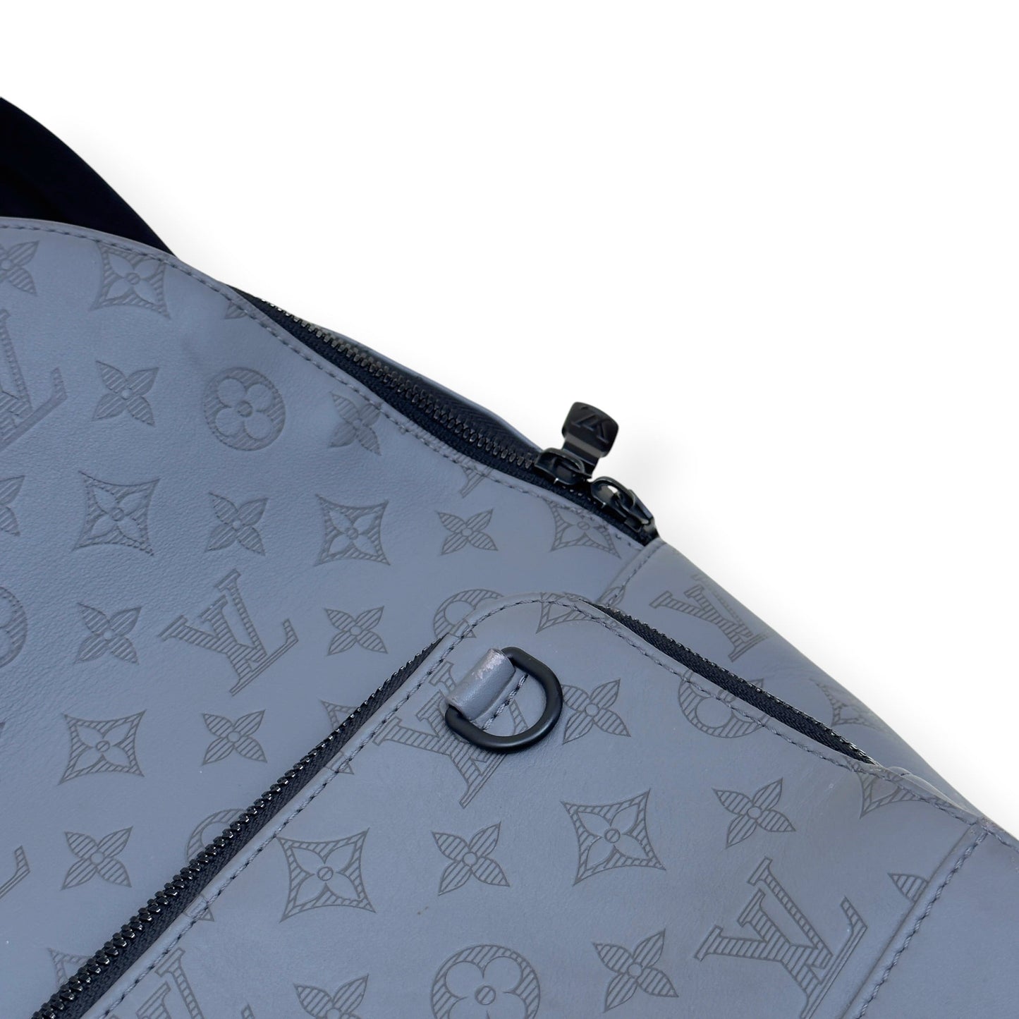 LOUIS VUITTON SHADOW MONOGRAM BACKPACK ANTHRACITE GREY PM | O/S, Grey