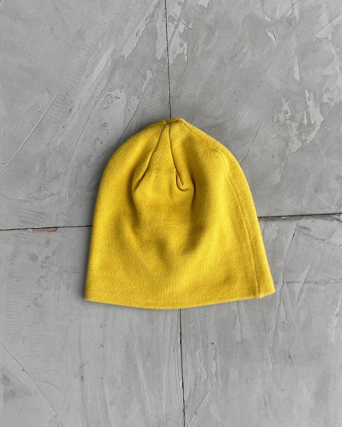 STUSSY 'S' YELLOW BEANIE | O/S, Yellow