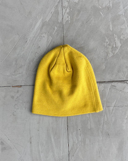 STUSSY 'S' YELLOW BEANIE | O/S, Yellow