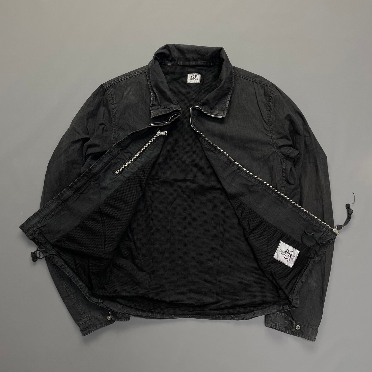 C.P. Company Harrington Bomber Style Jacket SS04 | Medium, Black