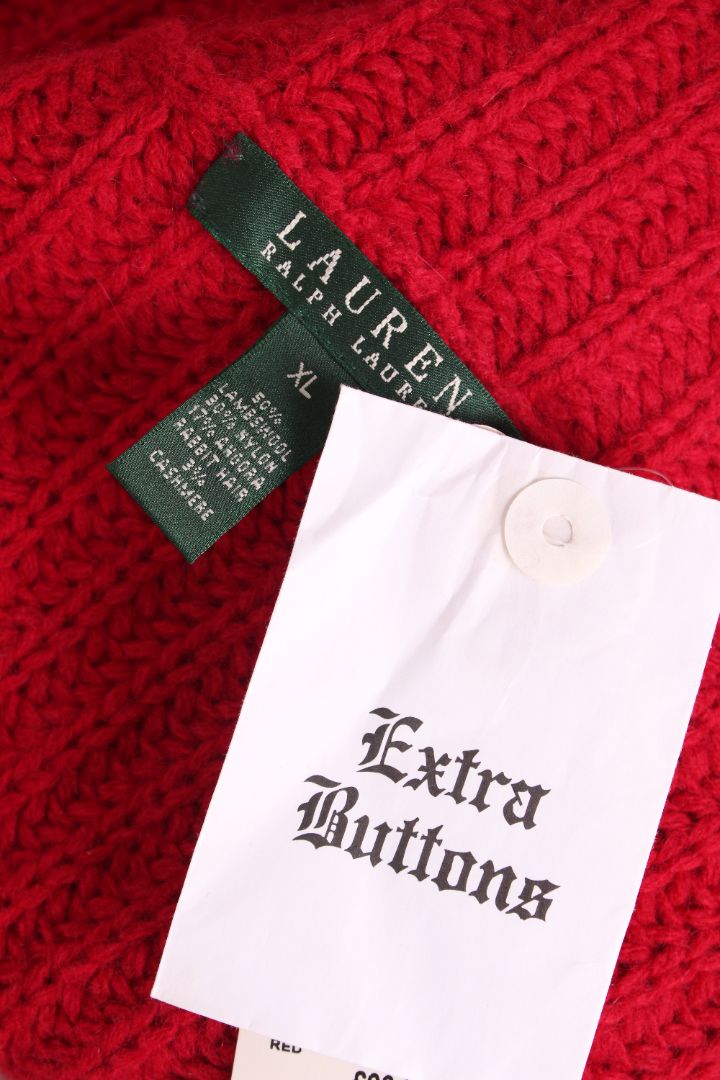Ralph Lauren Cardigan Red XL | Default Title, Red