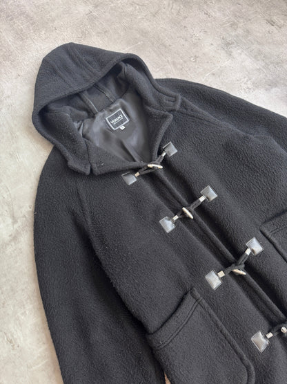 Versace 100% Lana Wool Hooded Parka Jacket