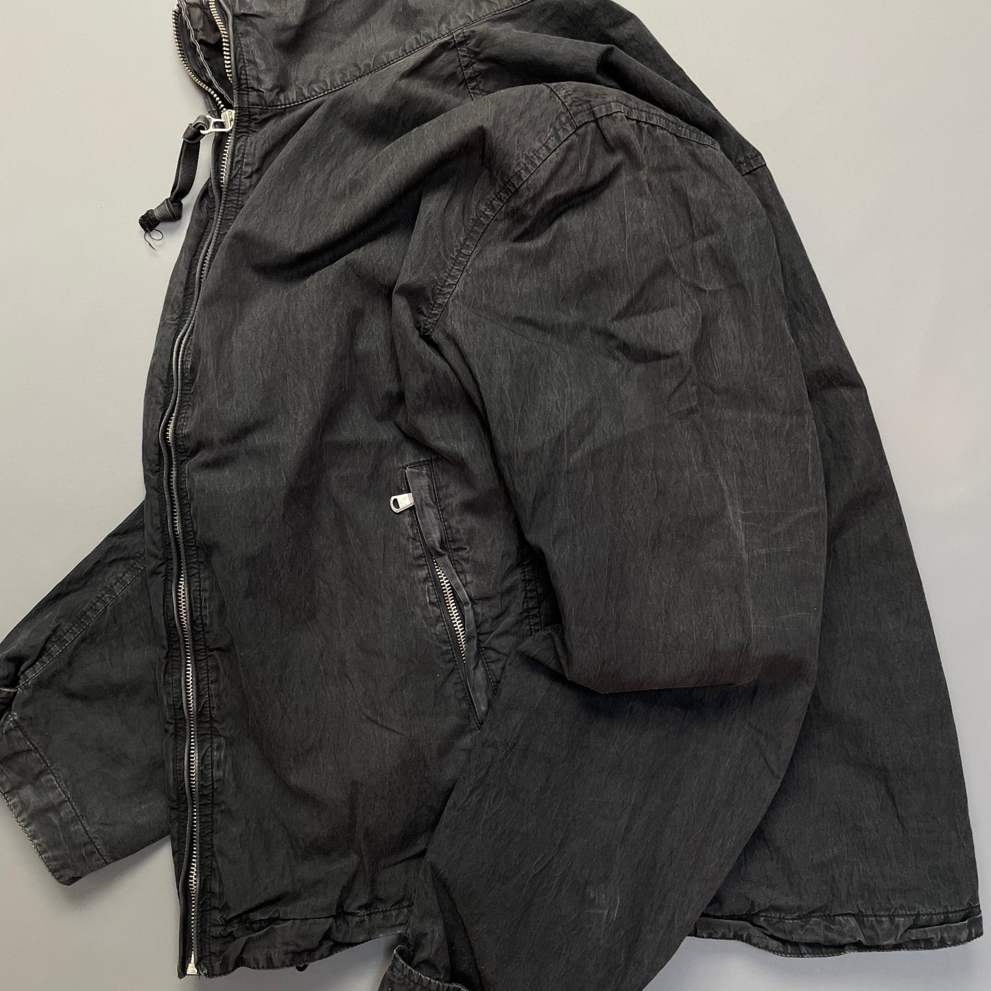 C.P. Company Harrington Bomber Style Jacket SS04 | Medium, Black