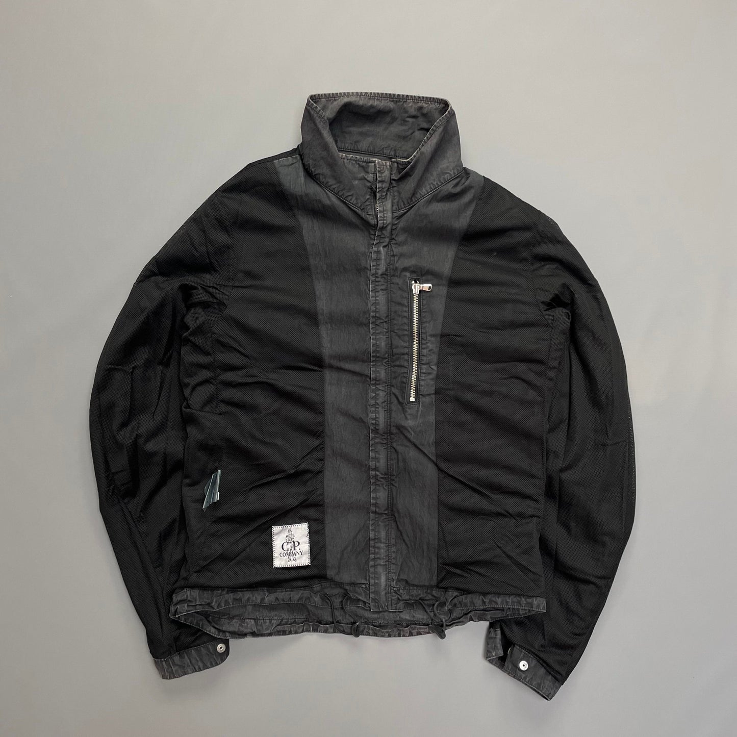 C.P. Company Harrington Bomber Style Jacket SS04 | Medium, Black