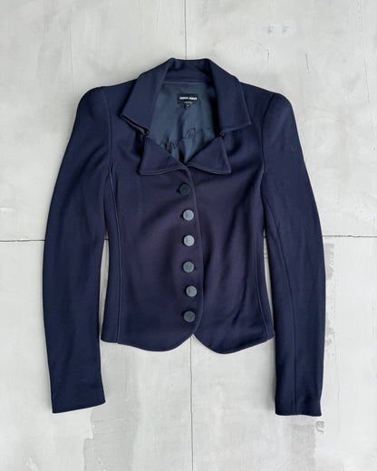 GIORGIO ARMANI FITTED BLAZER JACKET - S/M