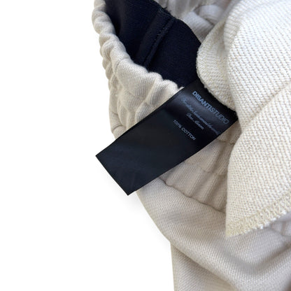 DISANTI STUDIO LOGO SWEATPANTS CREAM / BLACK S | Small, Black