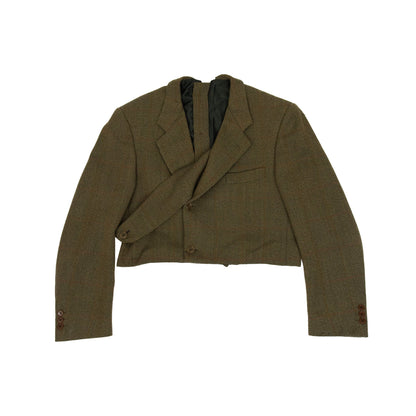 VT Rework: Yves Saint Laurent Double Sided Tweed Blazer