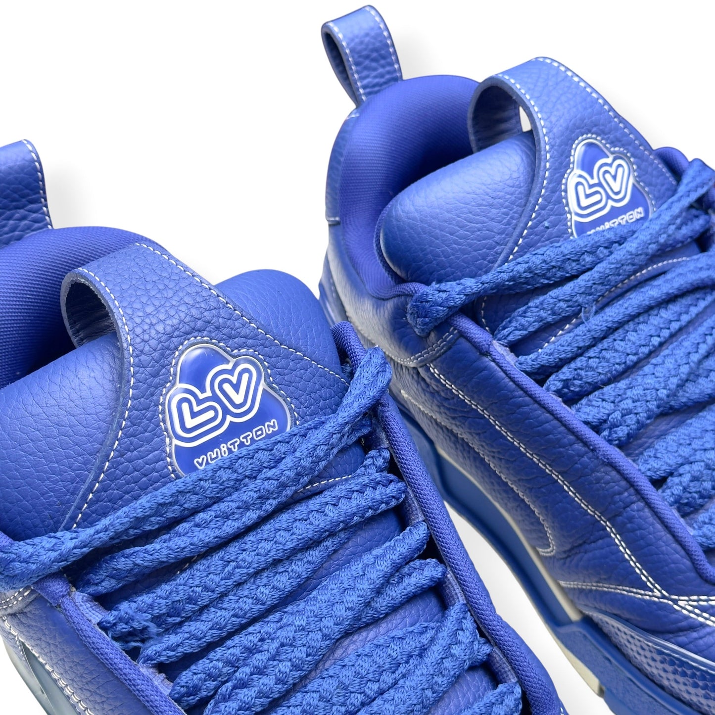 LOUIS VUITTON LV SKATE SNEAKER ROYAL BLUE UK7 | UK 7, Blue