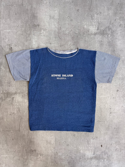 S/S 1987 Stone Island Marina Hybrid Marina Tee