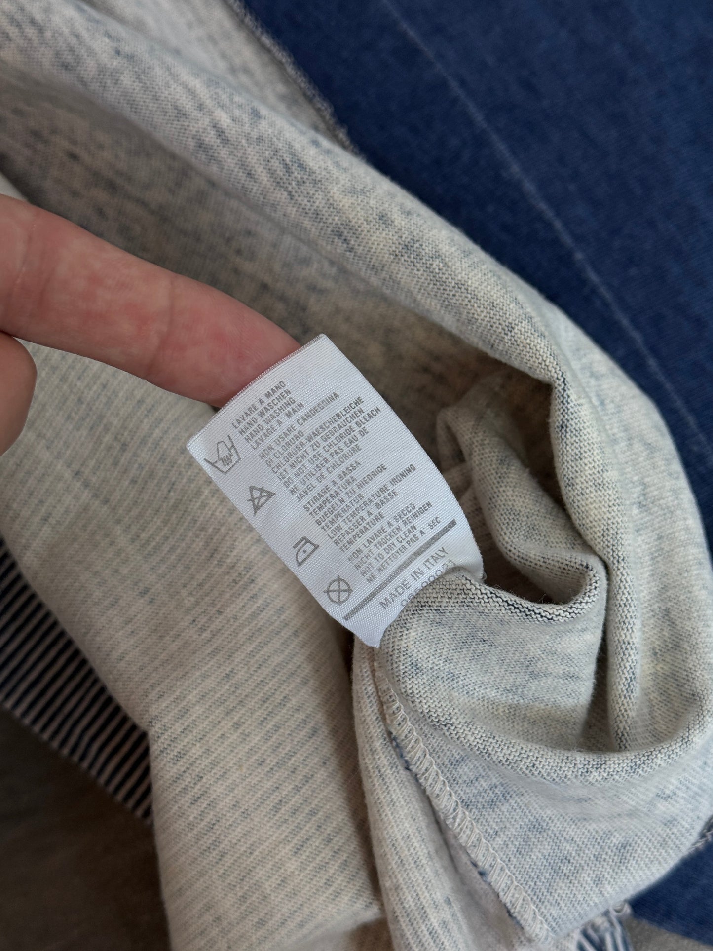 S/S 1987 Stone Island Marina Hybrid Marina Tee