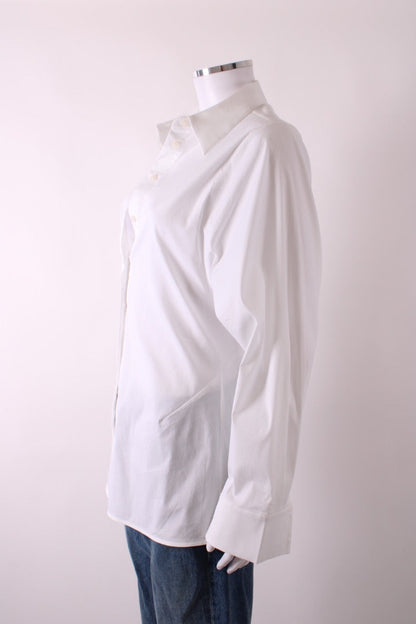 COS Ruched Detail Shirt White 36 | Default Title, White