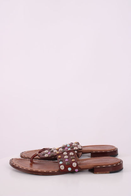 Dolce & Gabbana Studded sandals Brown 5 | DEFAULT TITLE, Brown