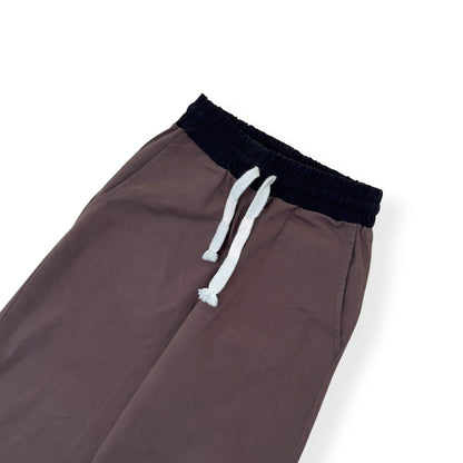 DISANTI STUDIO COTTON TROUSERS BROWN S | Small, Brown
