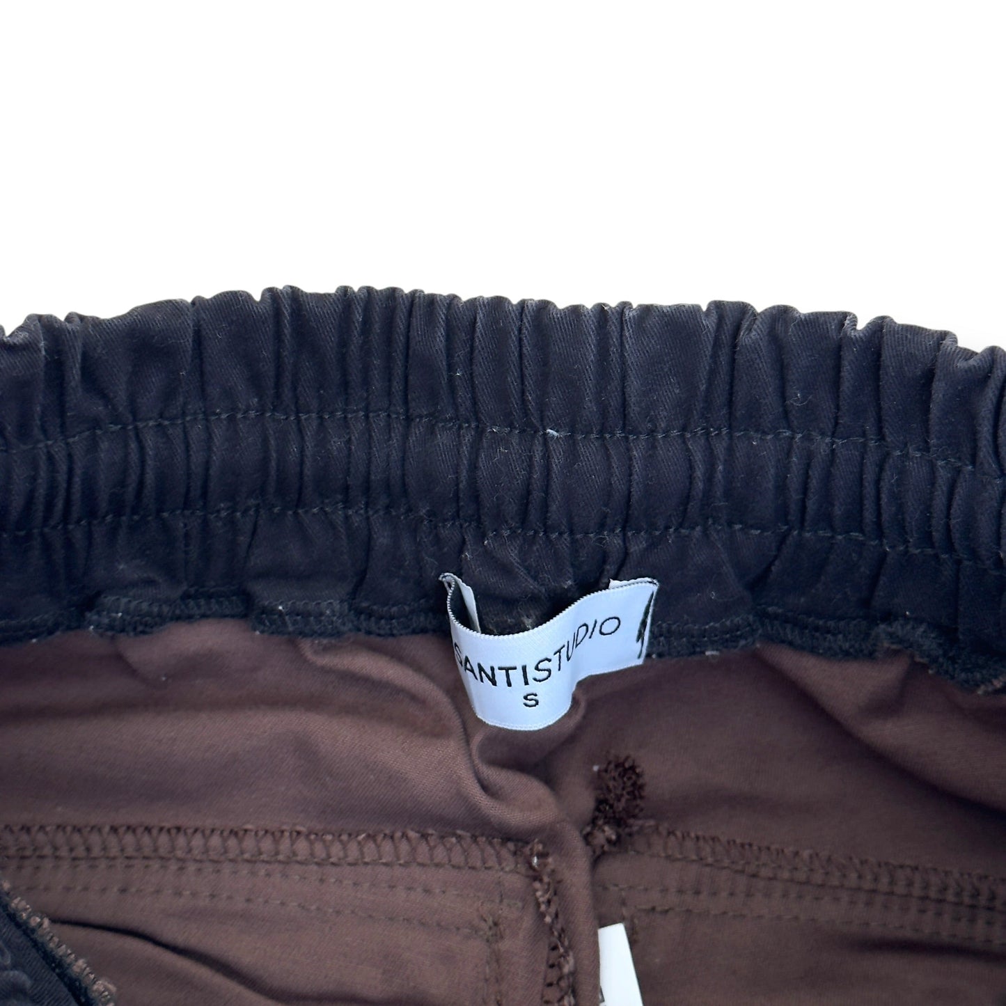 DISANTI STUDIO COTTON TROUSERS BROWN S | Small, Brown