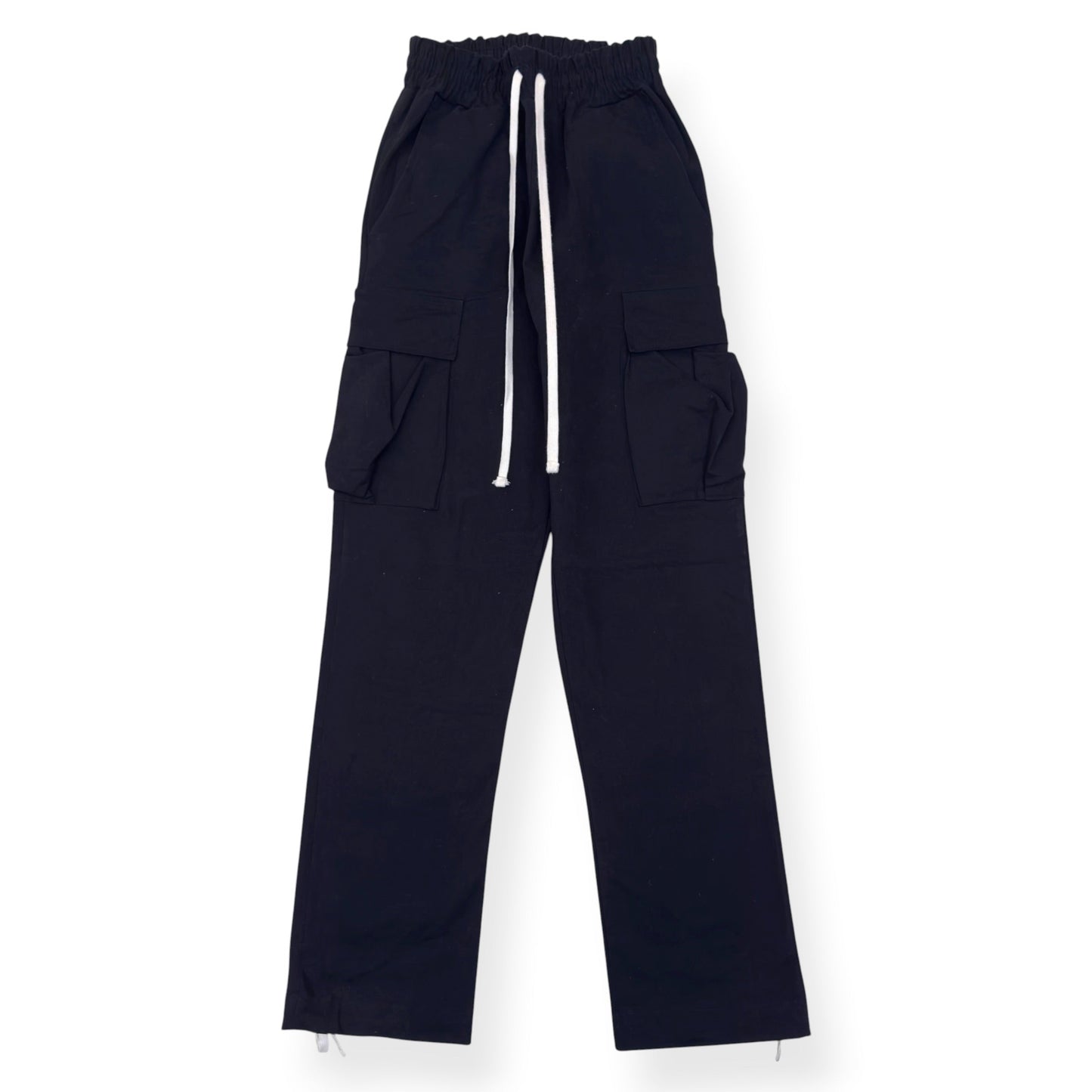 DISANTI SUDIO CARGO TROUSERS BLACK S | Small, Black