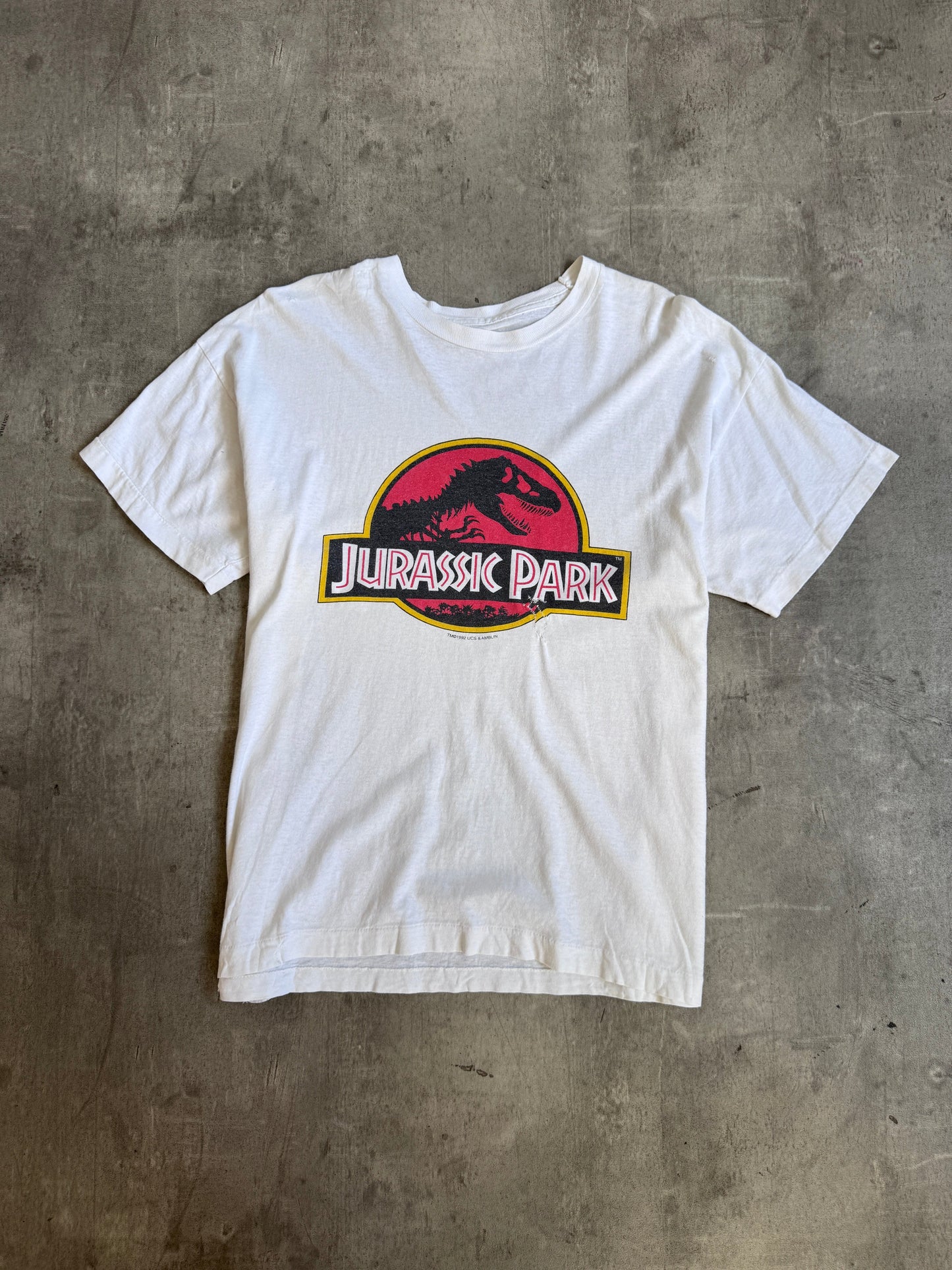 1992 Jurassic Park Single Stitch Graphic Tee