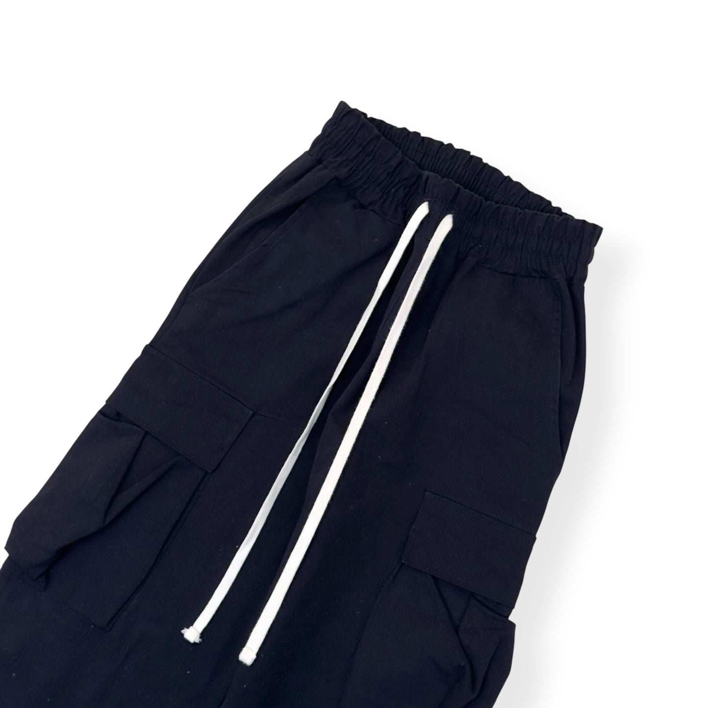 DISANTI SUDIO CARGO TROUSERS BLACK S | Small, Black