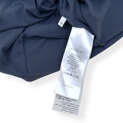 GUCCI LOGO T-SHIRT NAVY M | Medium, Navy