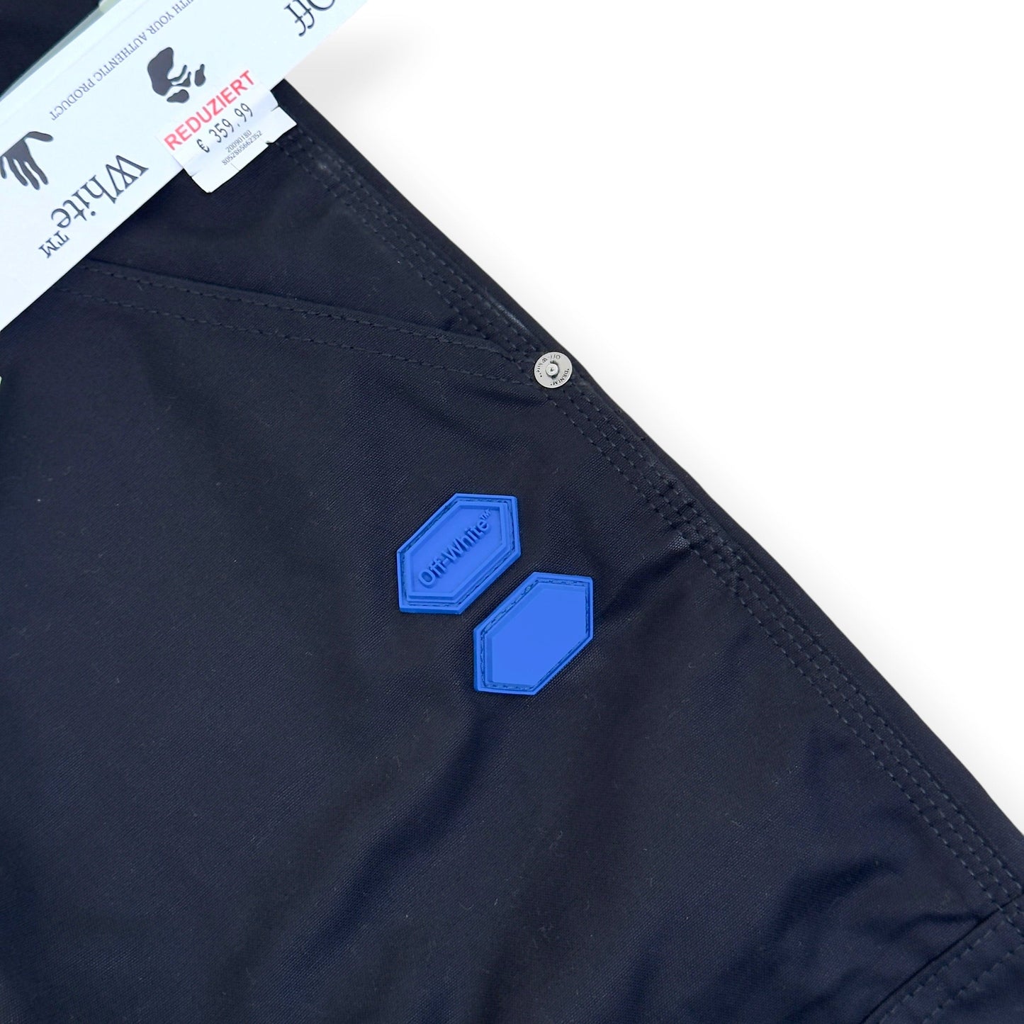 OFF-WHITE CARPENTER TROUSERS BLACK S | Small, Black
