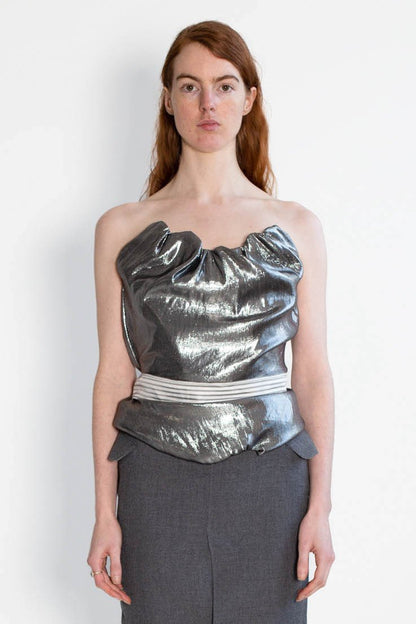 Vivienne Westwood Silver Corset