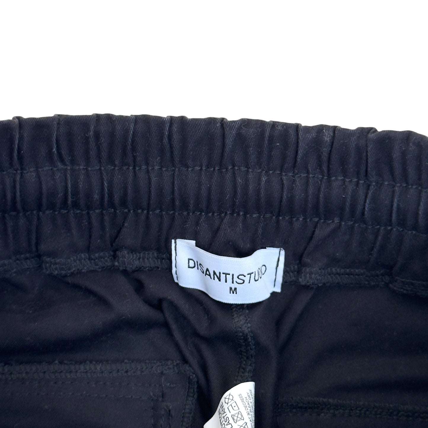 DISANTI SUDIO COTTON TROUSERS BLACK M | Medium, Black